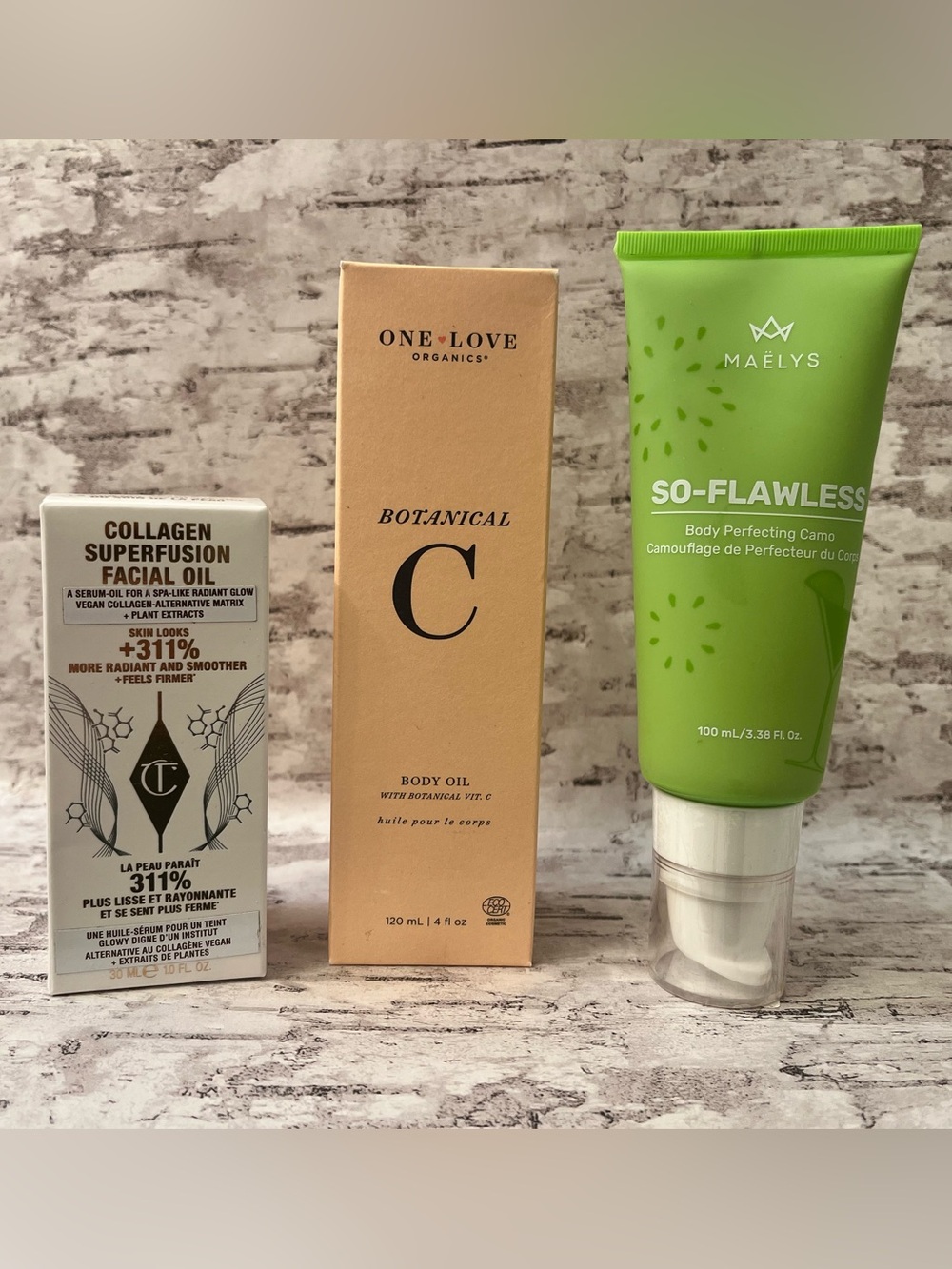 Charlotte Tilbury One Love Organics Maelys Luxury Body Care Set